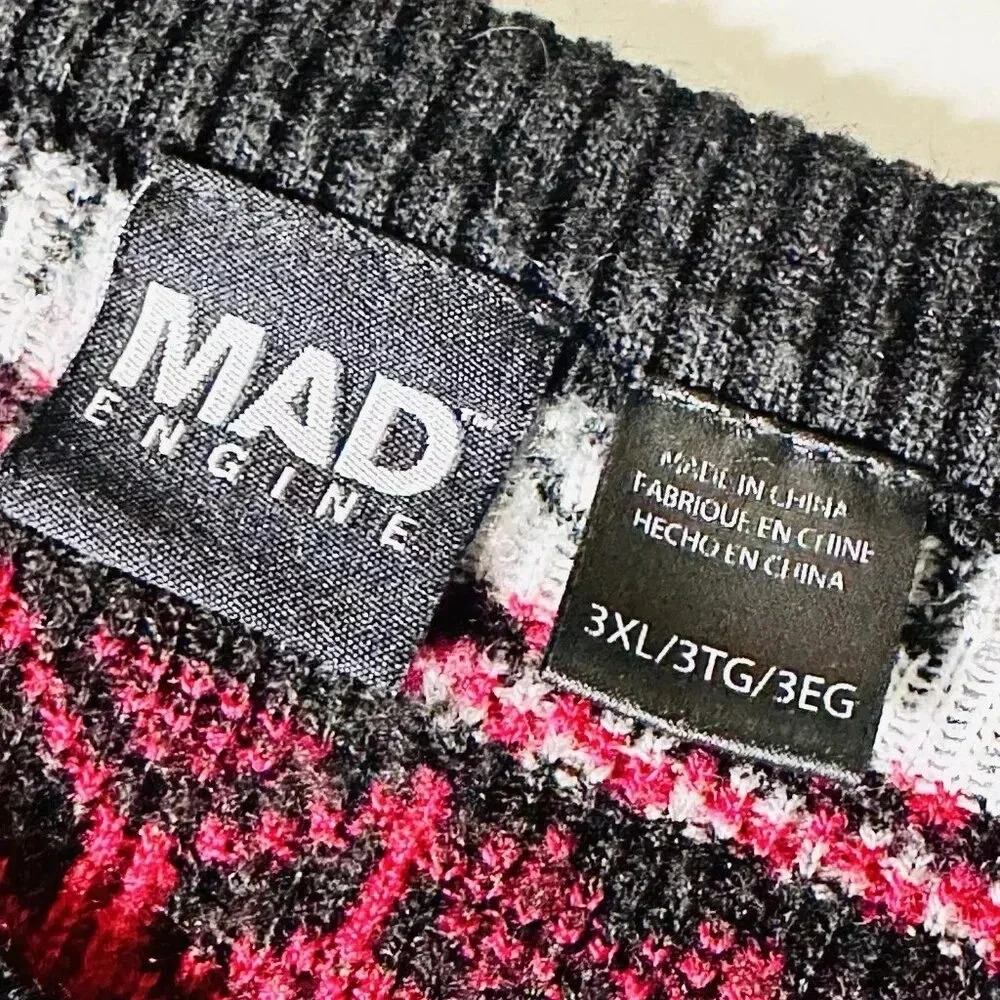 Mad Engine Krampus Sweater - 3XL (fits smaller - see measurements) - Picture 4 of 5